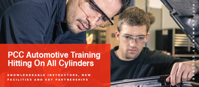 PCC Automotive Training Hitting on All Cylinders - Pitt Community ...